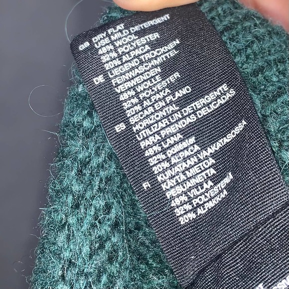 & Other Stories Wool Knit Sweater Crew Neck XS - Picture 4 of 4